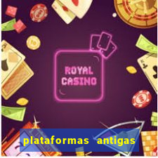 plataformas antigas de jogos