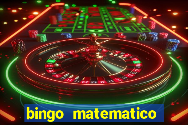 bingo matematico para ensino medio