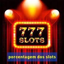 porcentagem dos slots