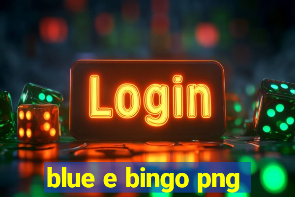 blue e bingo png