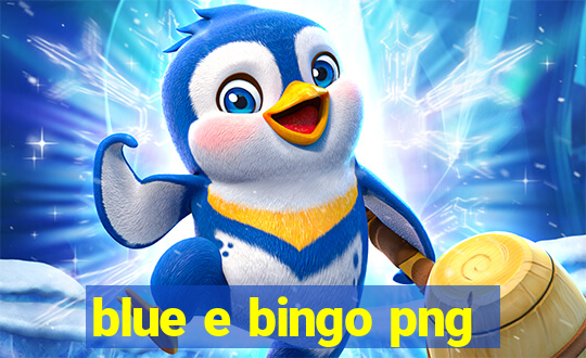 blue e bingo png