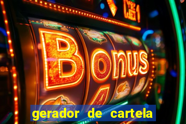 gerador de cartela de bingo