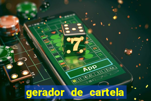 gerador de cartela bingo 1 a 75