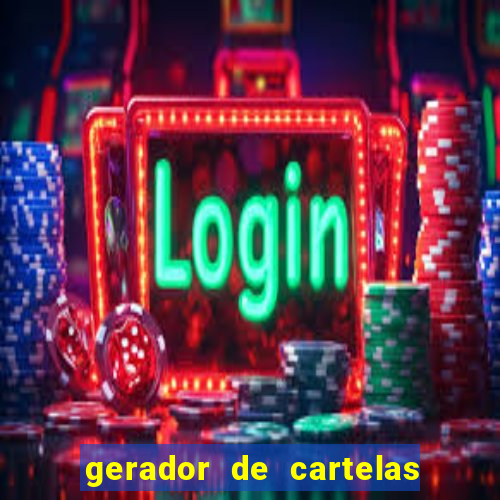 gerador de cartelas de bingo 1 a 99