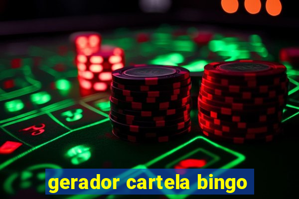 gerador cartela bingo