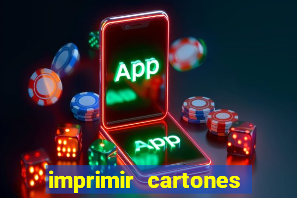 imprimir cartones de bingo