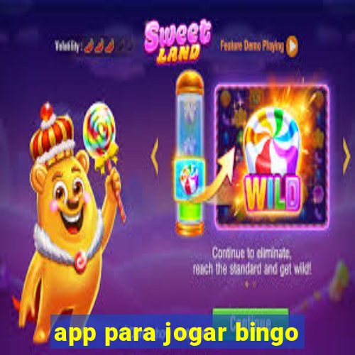 app para jogar bingo