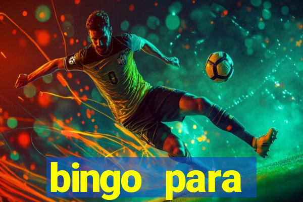 bingo para despedida de solteira para imprimir